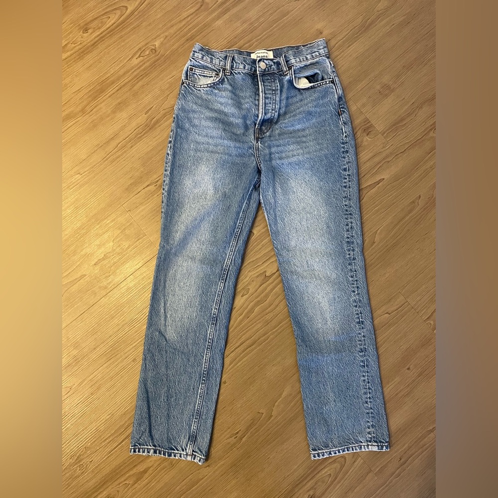 Reformation Cynthia High Rise Straight Jeans - Picture 2 of 5